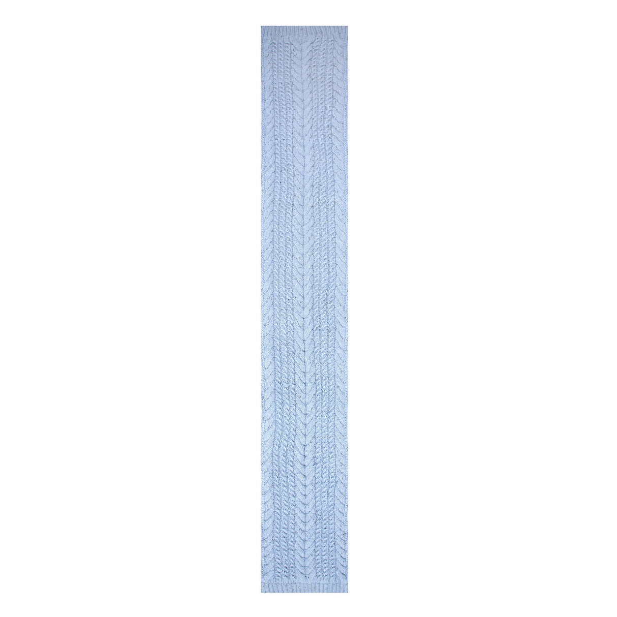 Dents Women’s Cable Knit Scarf with Marl Yarn - Blue