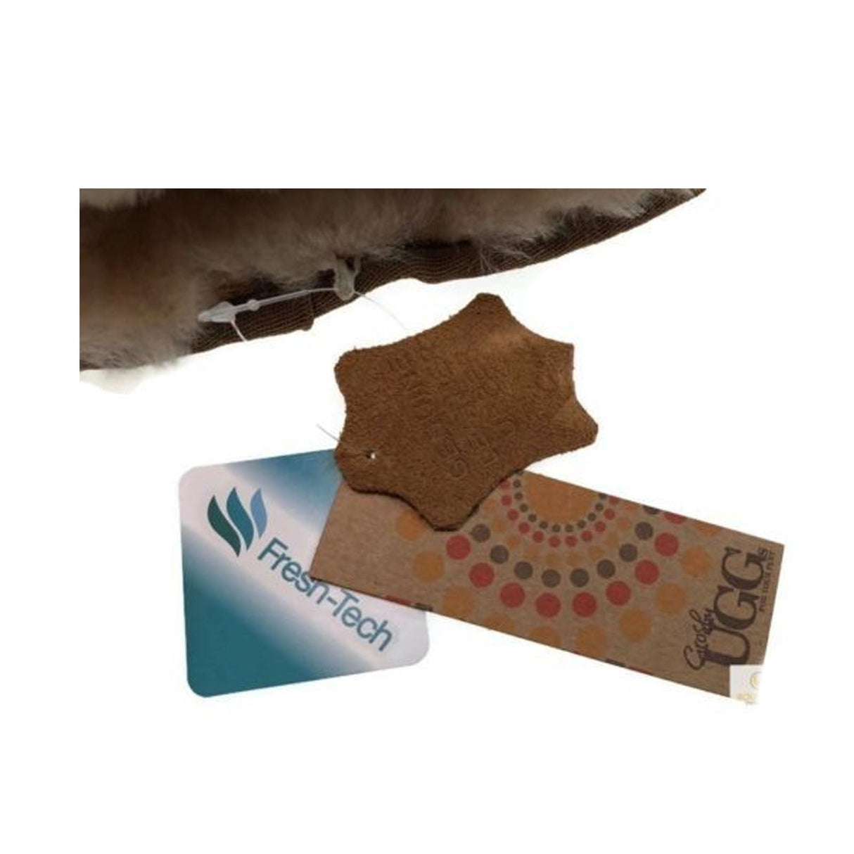 Grosby Womens Button UGG Boots Sheepskin Water Resistant Ankle Shoes Slippers - Dark Grey