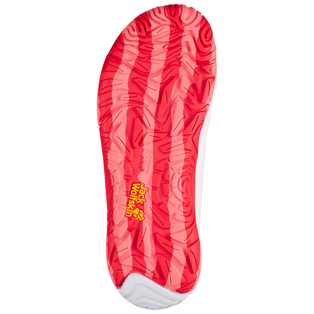 Jack Wolfskin Jungle Gym Texapore Low Kids Flamingo Sneakers Boys Girls Shoes - Flamingo