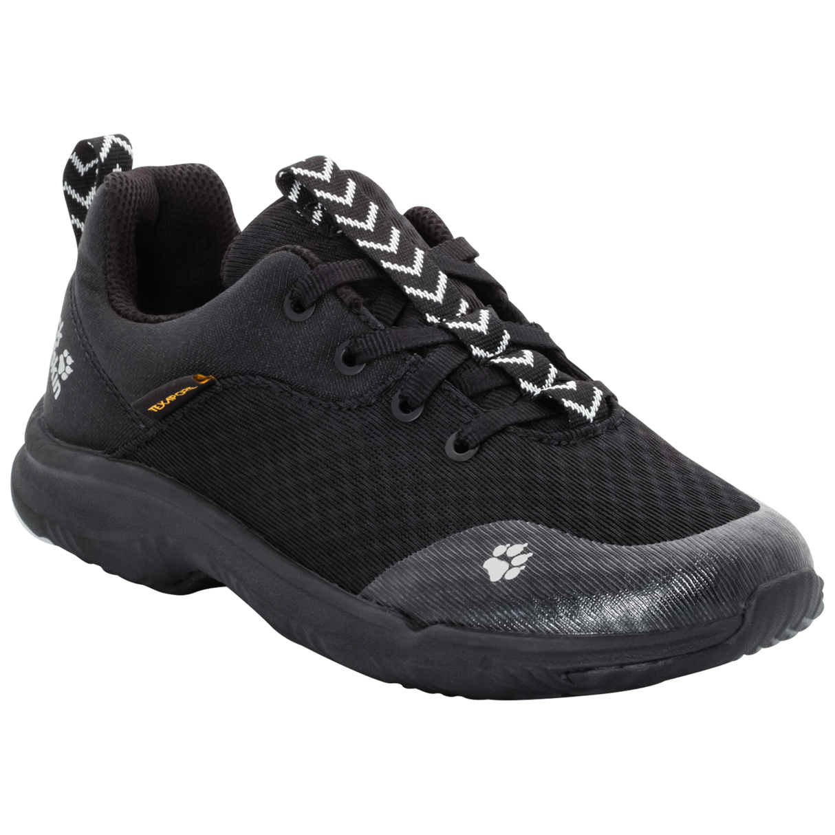 Jack Wolfskin Girls Phoenix Texapore Low Shoes Hiking Trekking - Black - Black