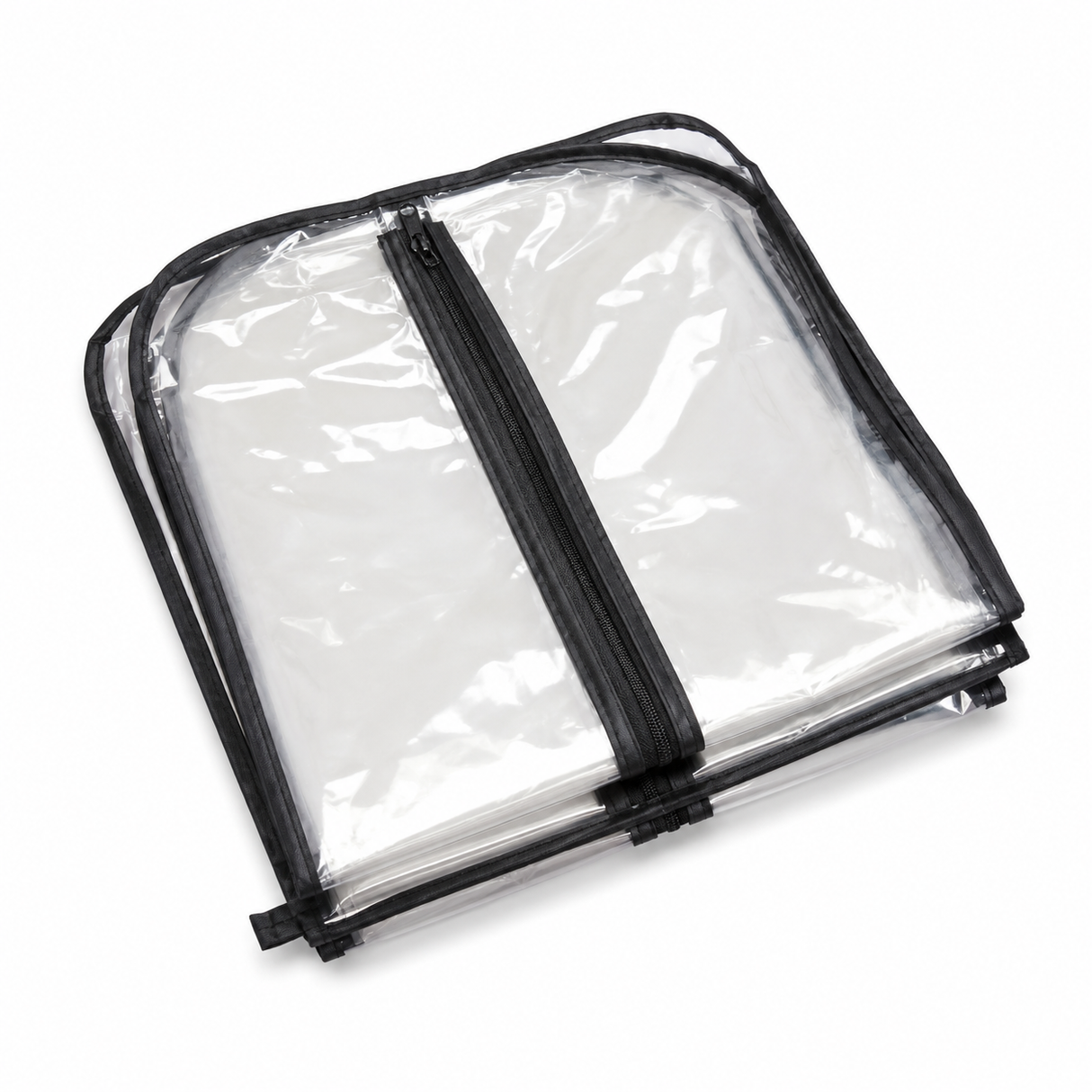 1x Suit Cover w/ Zipper - Garment & Coat Storage Protector (60x137cm)