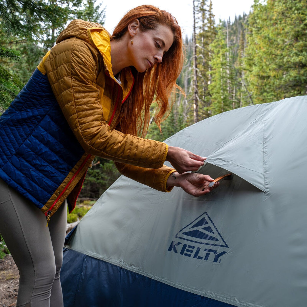 Kelty Late Start 2 Tent – Lightweight 2-Person Backpacking Tent with Quick Setup