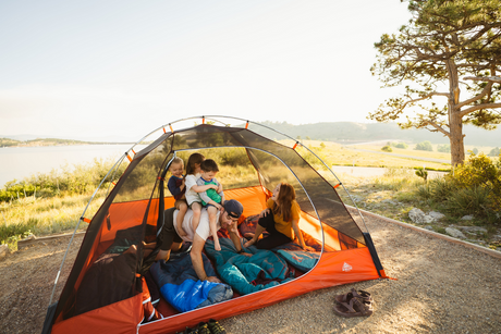 KELTY Rumpus 4 Person Family Outdoor Camping Tent