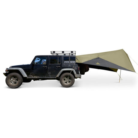 KELTY Waypoint Tarp Vehicle Awning Shelter Car Camping Shade - Elm/Dark Shadow
