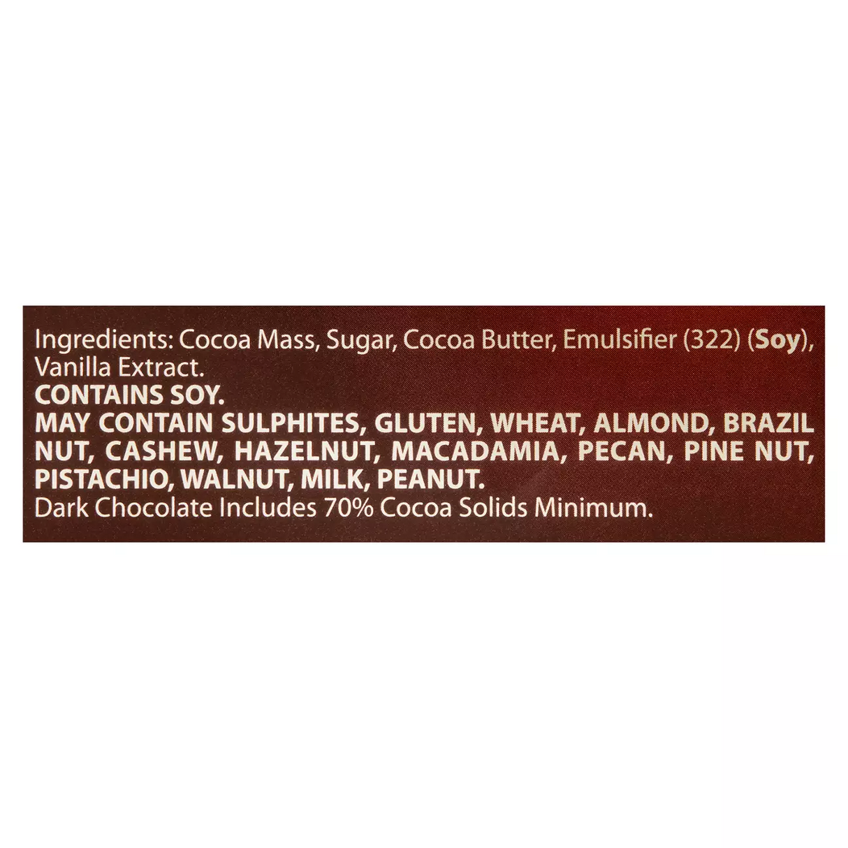 2x Moser Roth 70% Cocoa Dark Chocolate Block - Made in Germany (10 Bars)