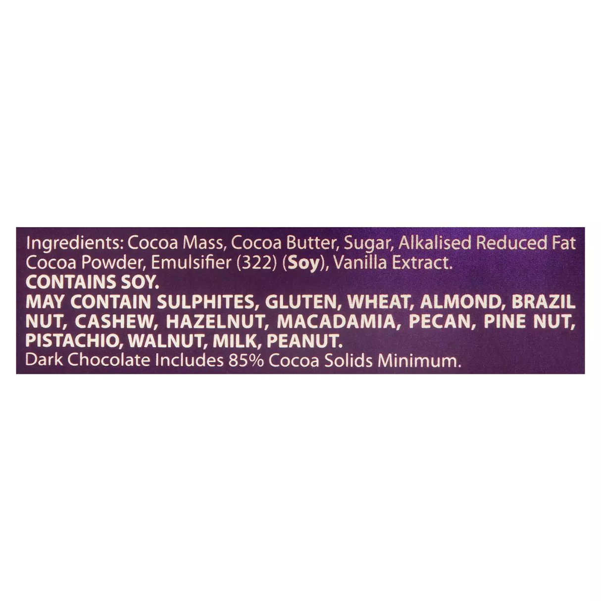 2x Moser Roth 85% Cocoa Dark Chocolate Block - Made in Germany (10 Bars)