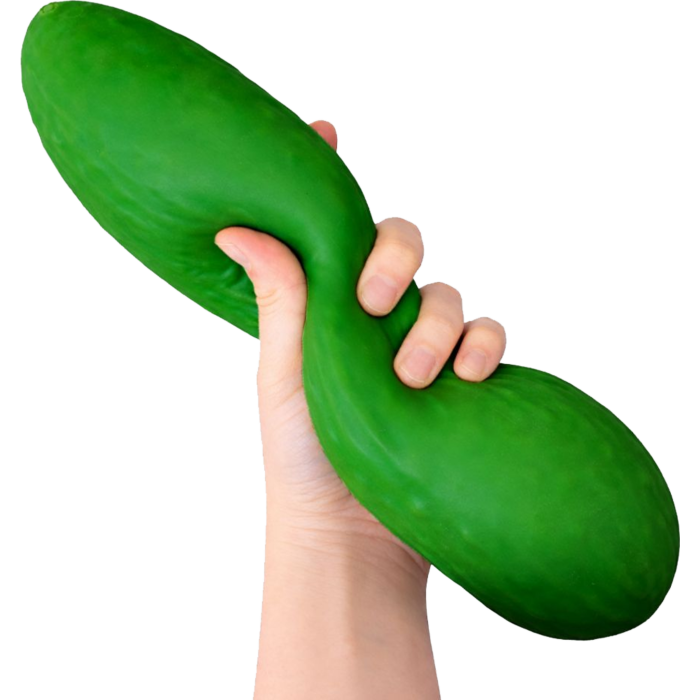 40cm Giant Cucumber Squishy Fidget - Sensory Stress Toy
