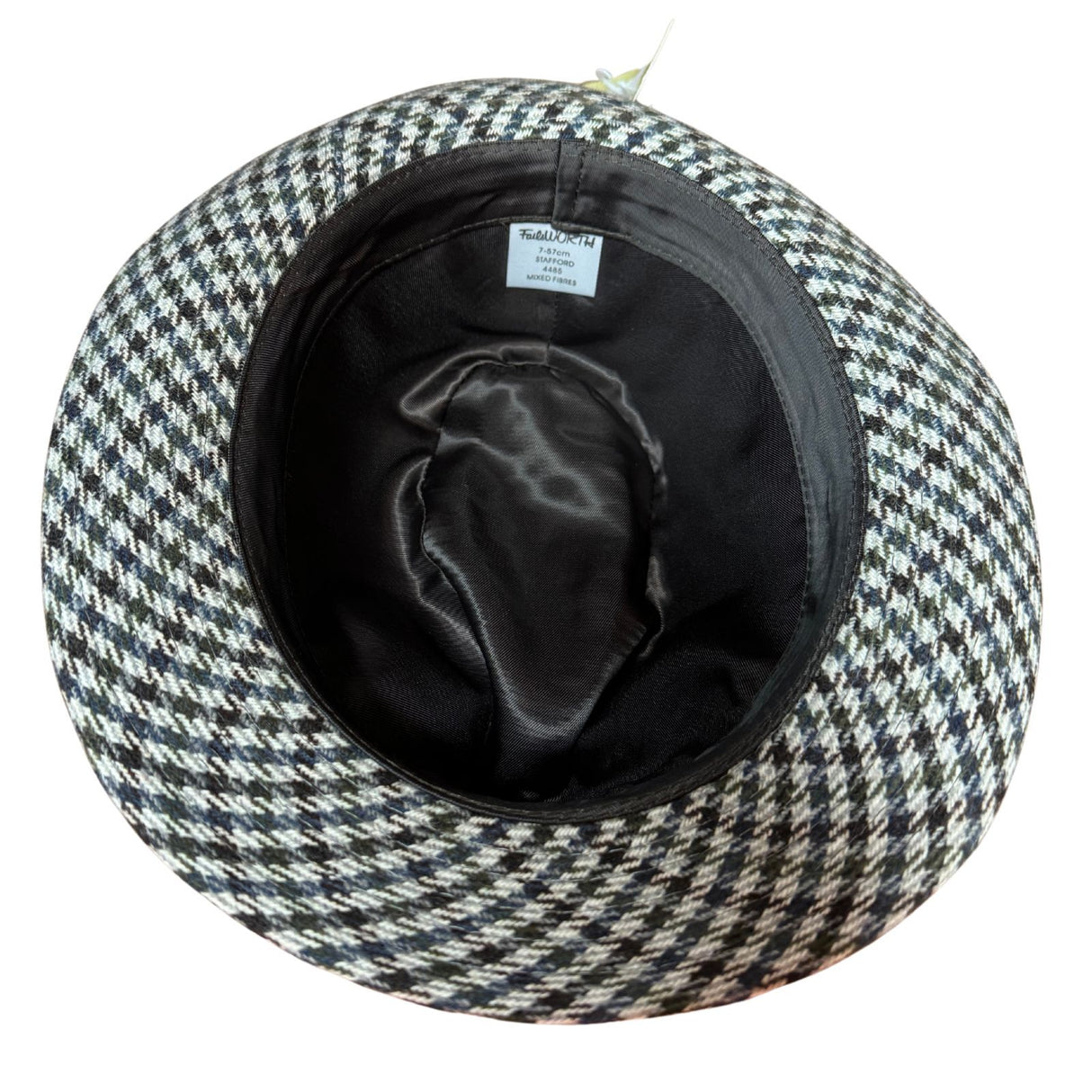 Failsworth Stafford Tweed Hat Trilby Wool Blend Winter Made in UK Snap Brim - Mixed Tweed