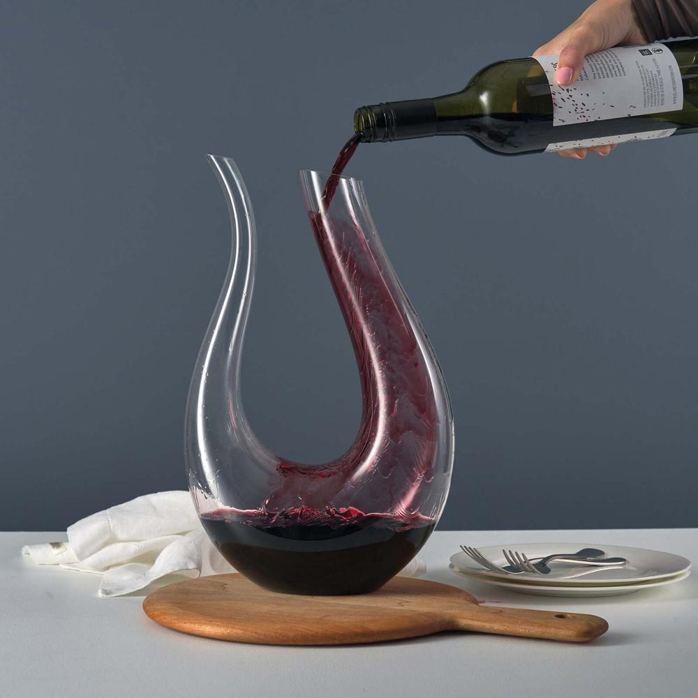 Lennox Wine Decanter Handmade Glass - 1.5L