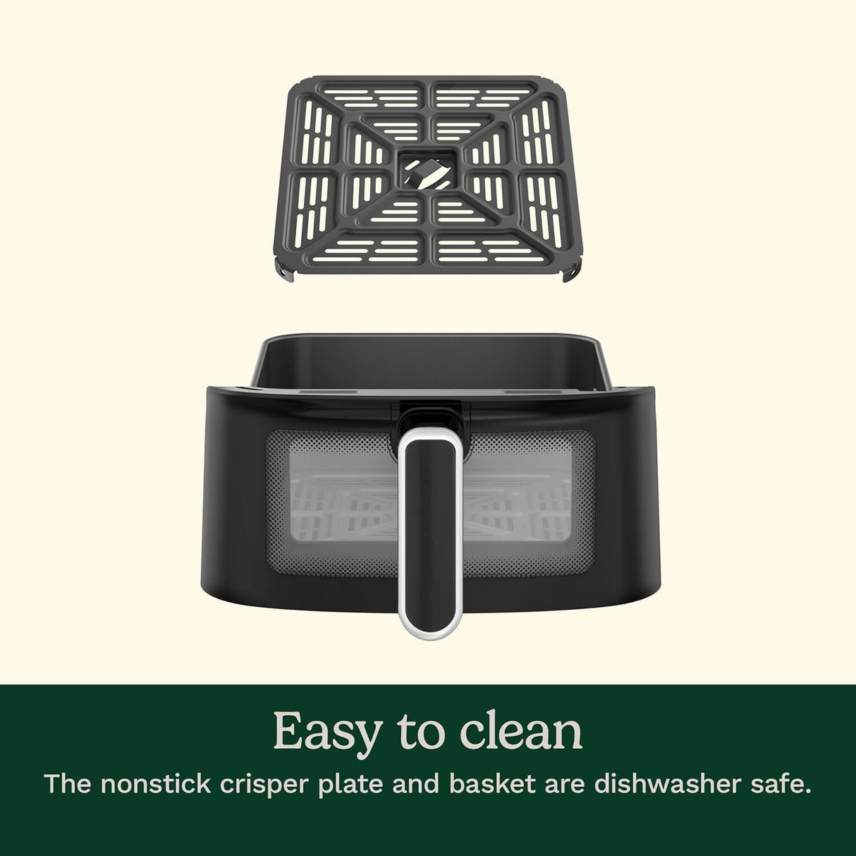 Cuisinart AirView 5.6L 1800W Air Fryer w/ Viewing Window - Silver (AIR-200A)