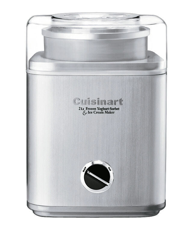 2L Cuisinart ICE-30BCA Ice Cream/Yoghurt Maker - Stainless Steel