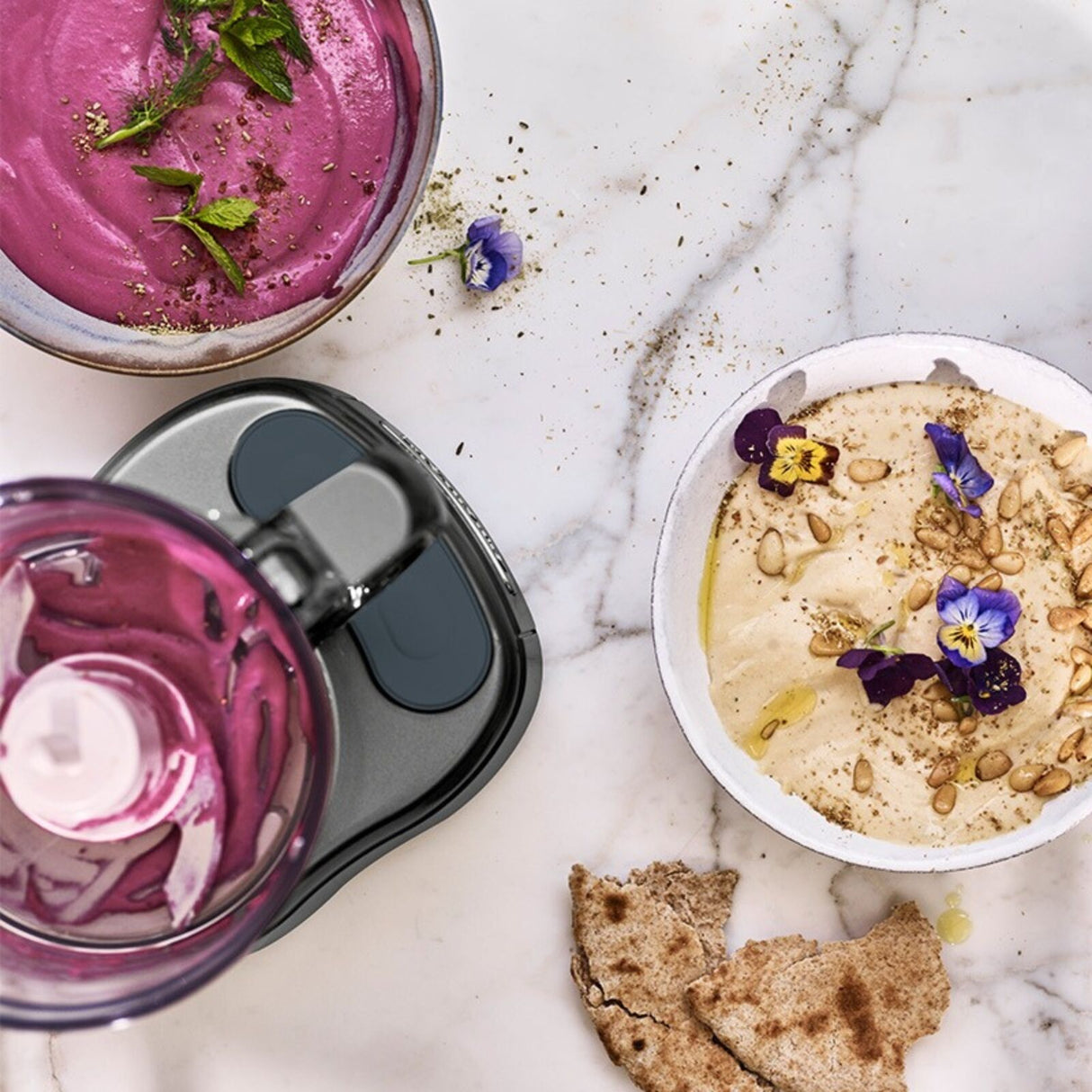 Cuisinart Mini Prep Pro Food Processor 3 Cup in Gun Metal Grey