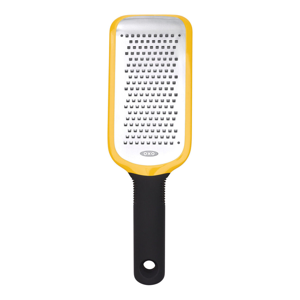OXO Good Grips Medium Grater – Etched Stainless Steel Blade Non-Slip Handle for Cheese Vegetables Citrus