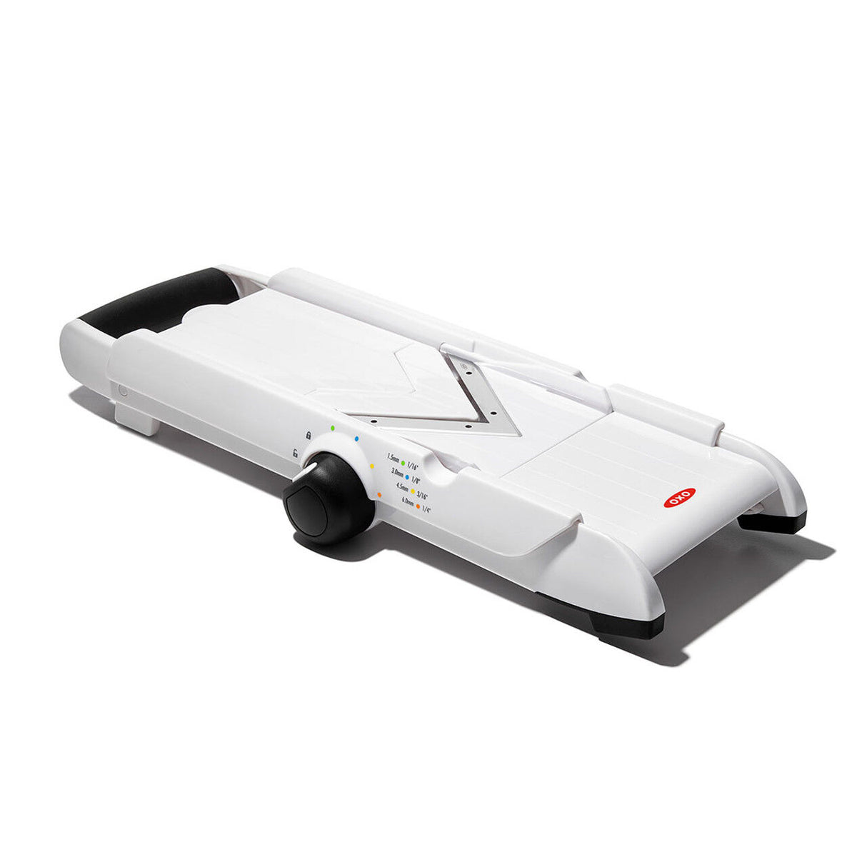 OXO Good Grips V-Blade Mandoline Slicer – Adjustable Stainless Steel Blade Vegetable Fruit Cutter with Grip