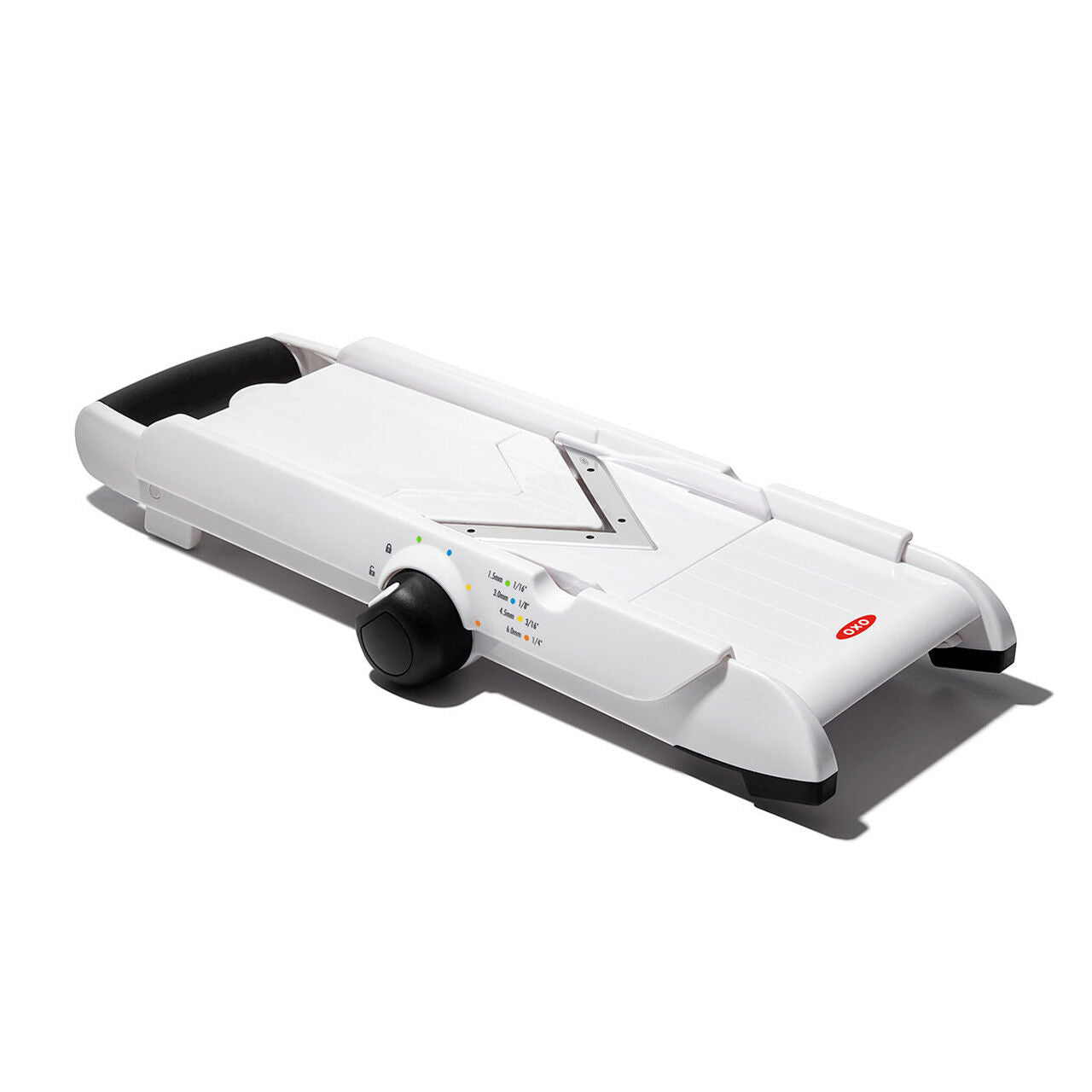 OXO Good Grips V-Blade Mandoline Slicer – Adjustable Stainless Steel Blade Vegetable Fruit Cutter with Grip