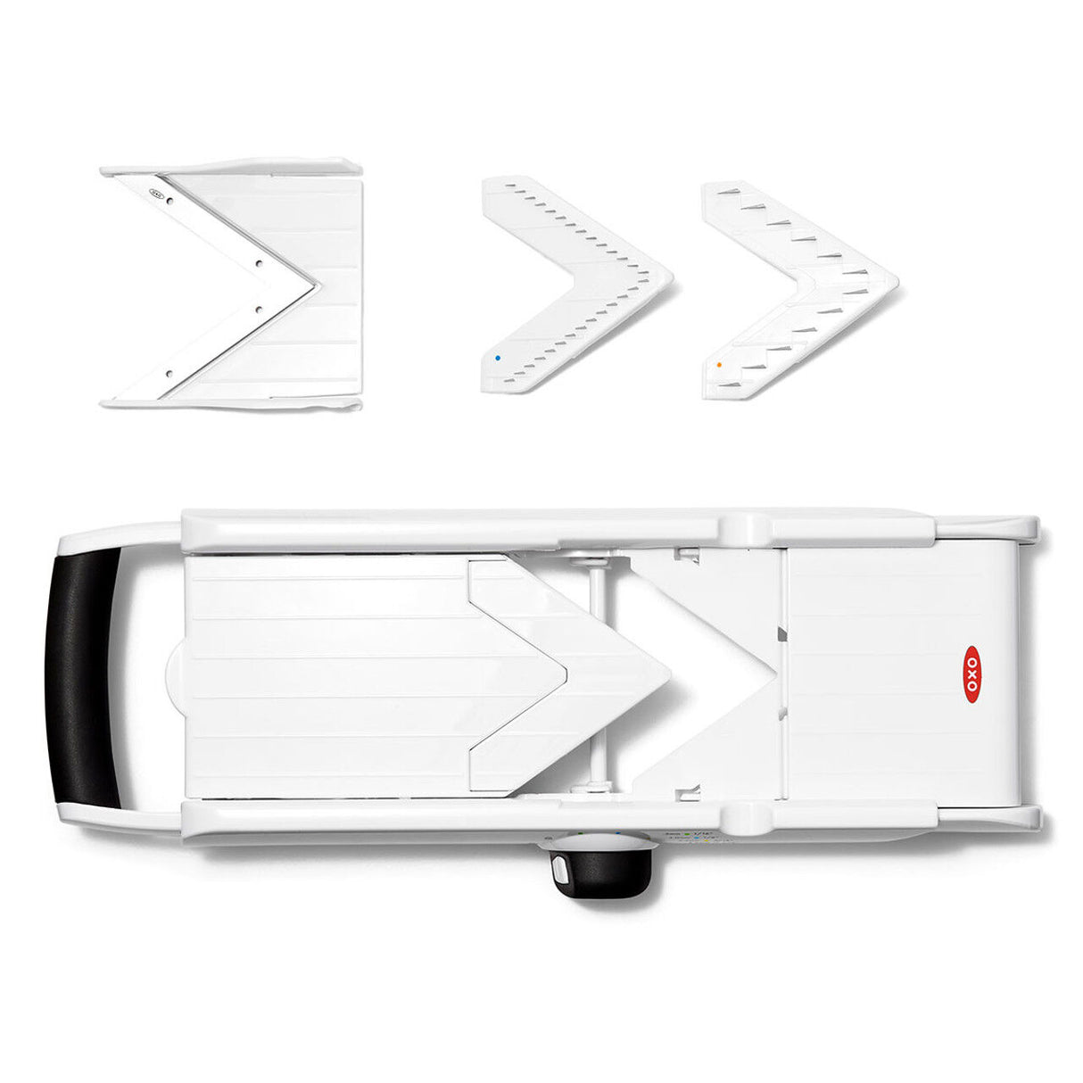 OXO Good Grips V-Blade Mandoline Slicer – Adjustable Stainless Steel Blade Vegetable Fruit Cutter with Grip