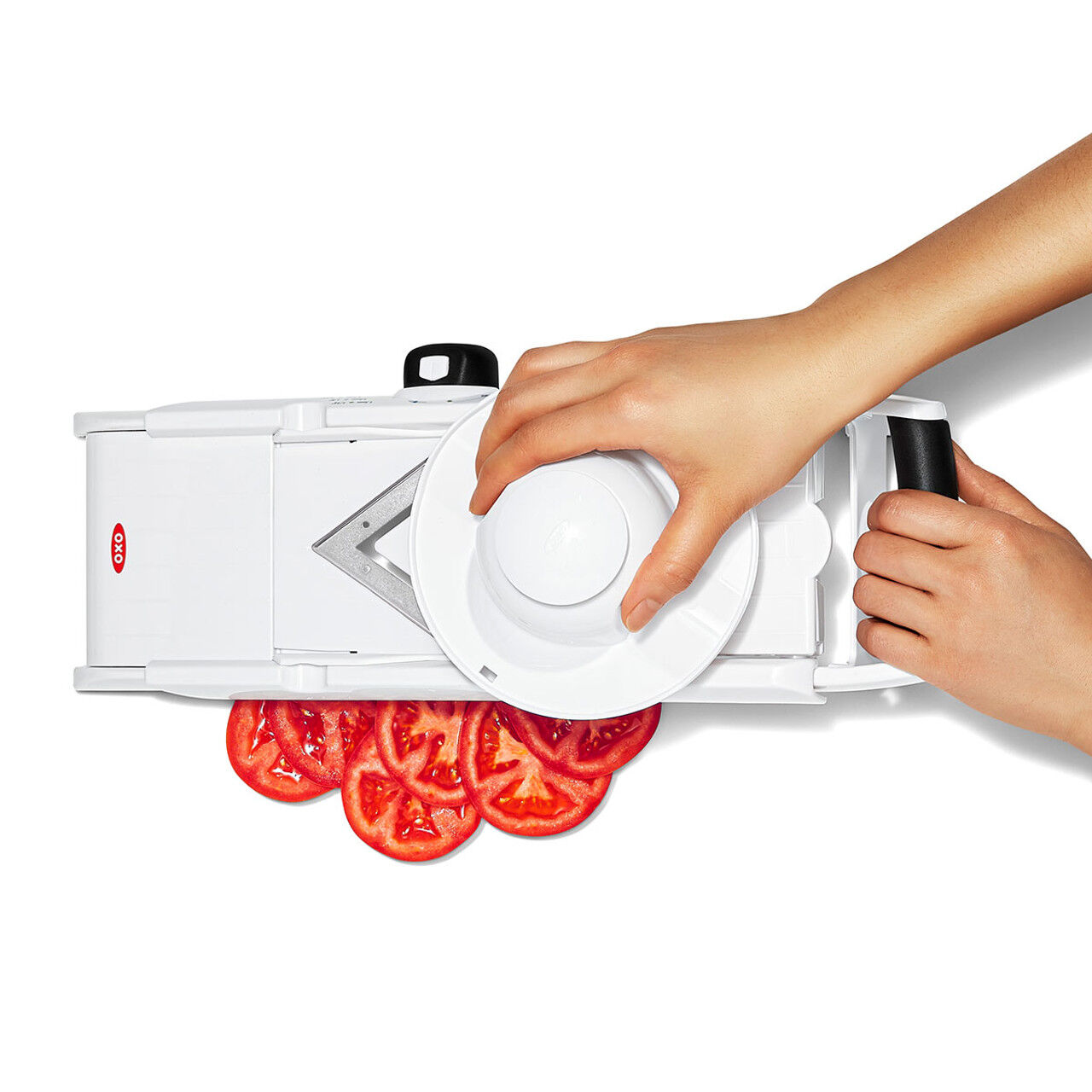 OXO Good Grips V-Blade Mandoline Slicer – Adjustable Stainless Steel Blade Vegetable Fruit Cutter with Grip