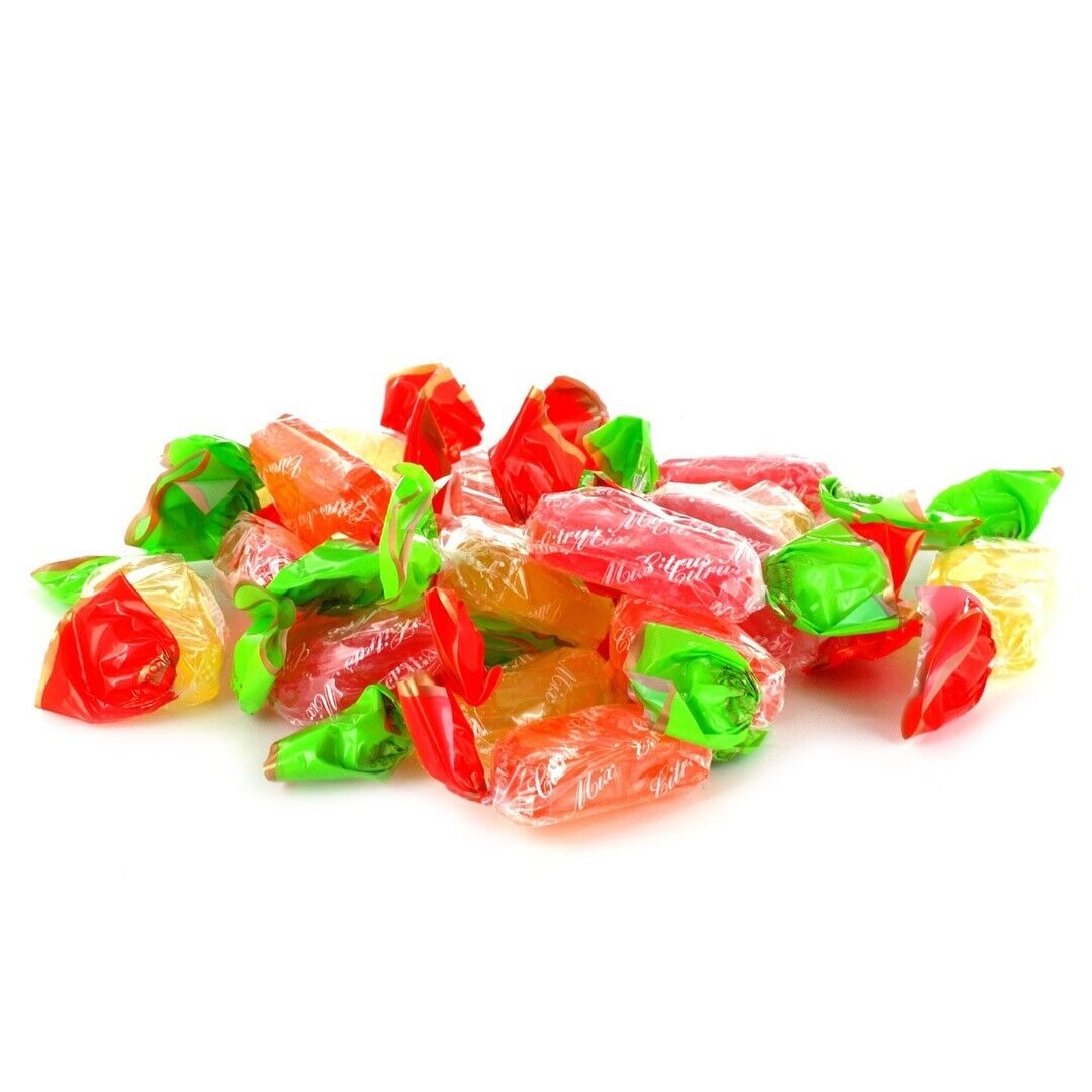 ROSHEN 1kg Citrus Mix Hard Candies Candy - Made in Ukraine