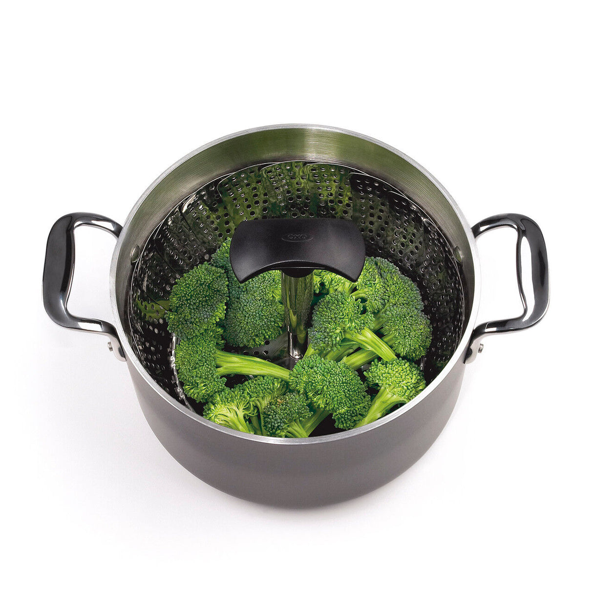 OXO Stainless Steel Steamer with Extendable Handle