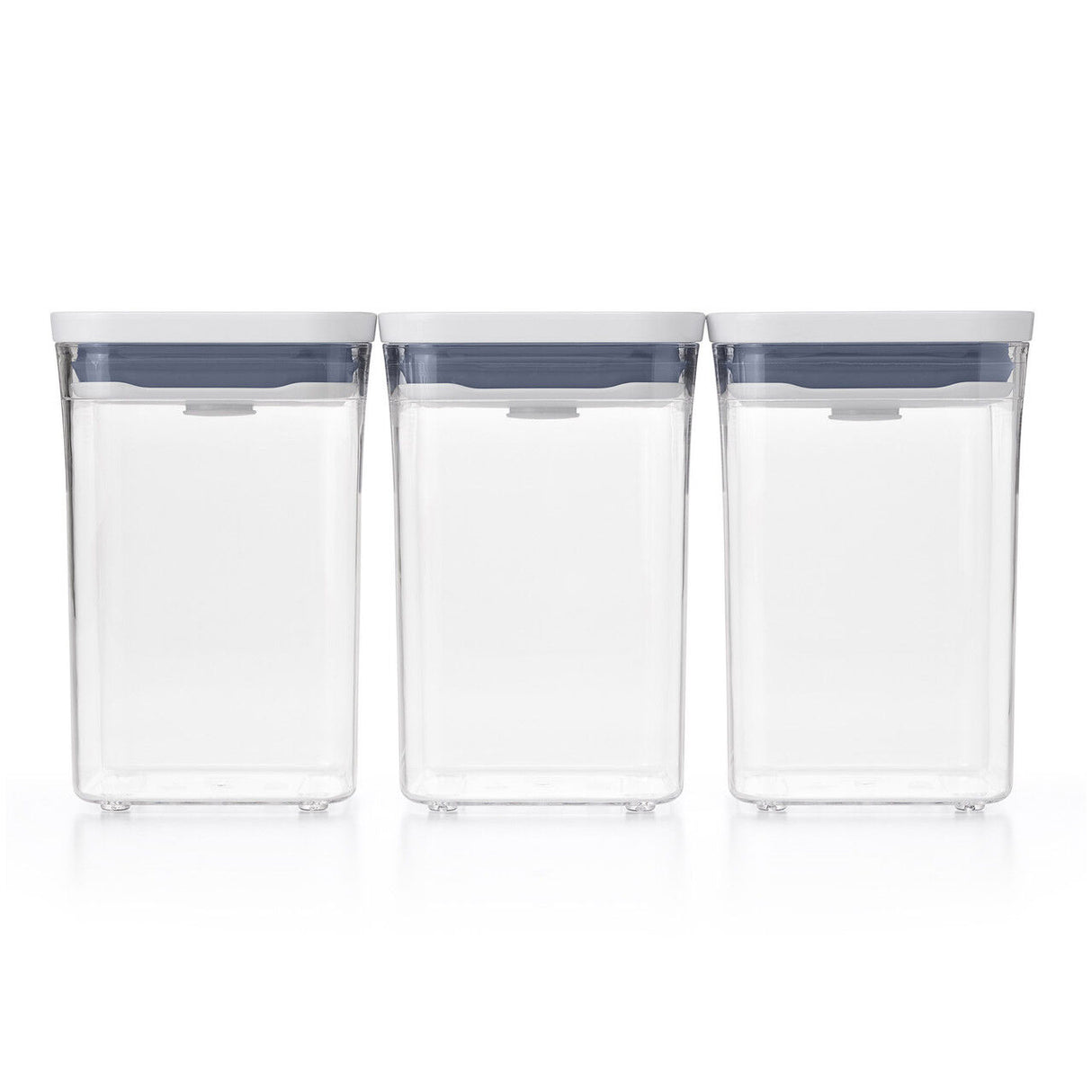 OXO Good Grips POP 2.0 3-Piece Airtight Container Set – BPA-Free, Stackable, Dishwasher Safe