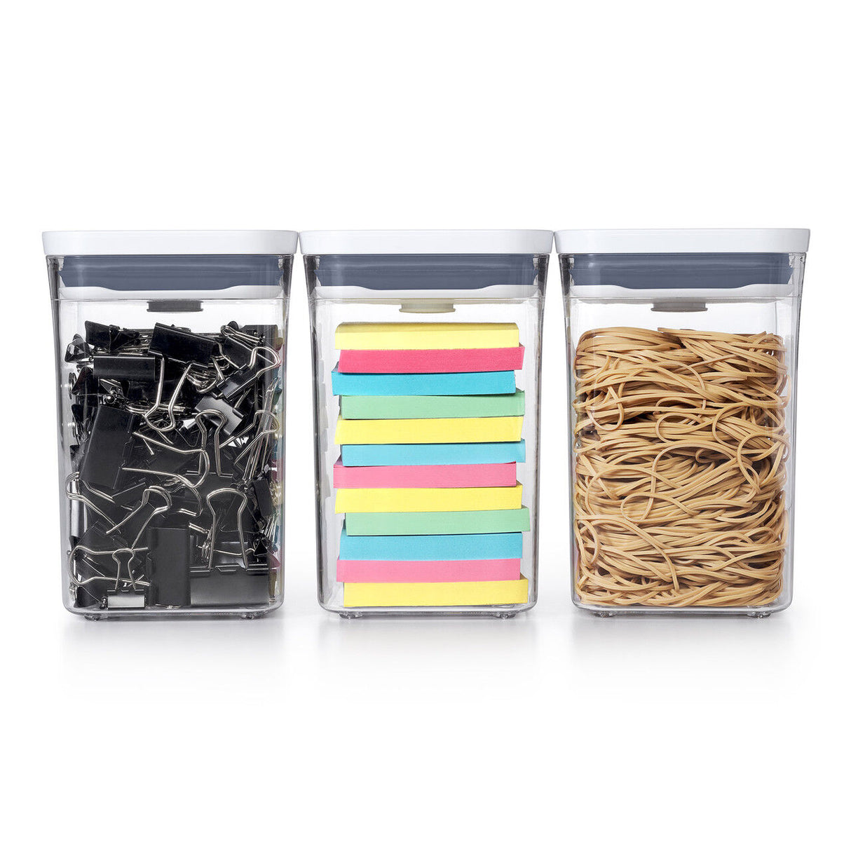 OXO Good Grips POP 2.0 3-Piece Airtight Container Set – BPA-Free, Stackable, Dishwasher Safe