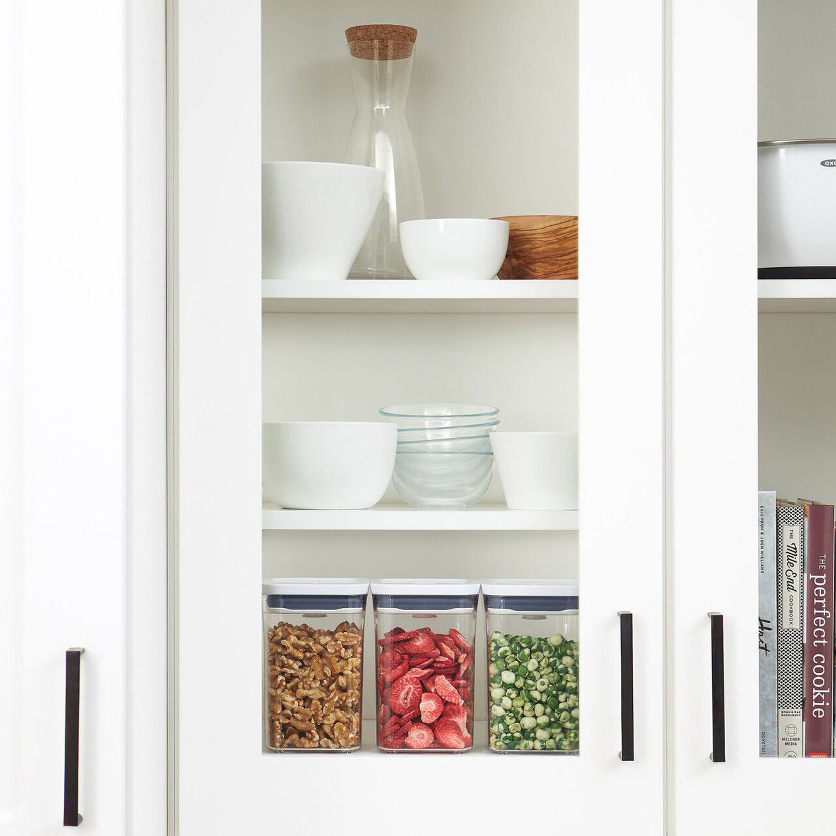 OXO Good Grips POP 2.0 3-Piece Airtight Container Set – BPA-Free, Stackable, Dishwasher Safe