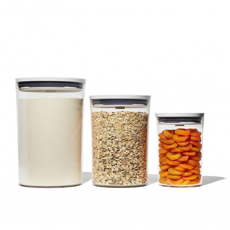 OXO Good Grips Round Pop 2.0 | 3 Piece Container Set