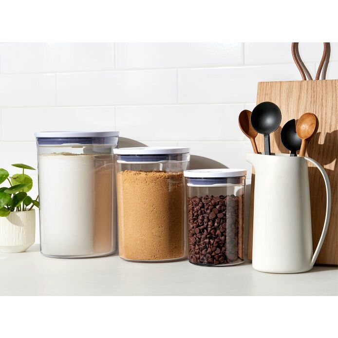 OXO Good Grips Round Pop 2.0 | 3 Piece Container Set