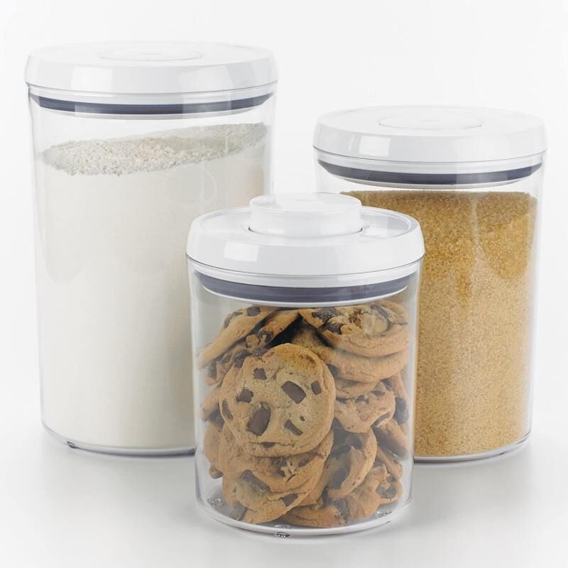 OXO Good Grips Round Pop 2.0 | 3 Piece Container Set