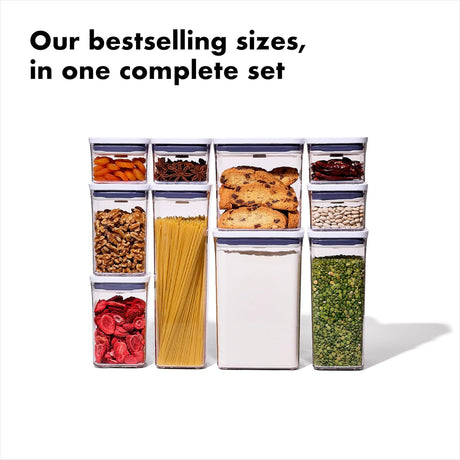 OXO Good Grips POP 2.0 10-Piece Storage Container Set