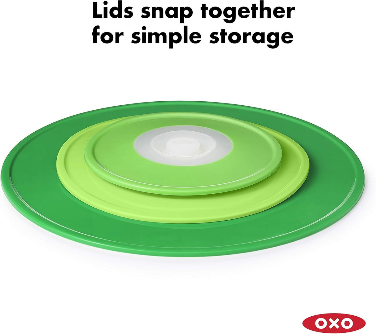 OXO Good Grips Reusable Silicone Lid Small Green (6")