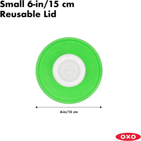 OXO Good Grips Reusable Silicone Lid Small Green (6")
