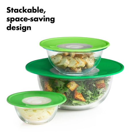 OXO Good Grips Large Reusable Silicone Lid – Airtight, Heat-Resistant Cover for Bowls, Pots & Microwaves