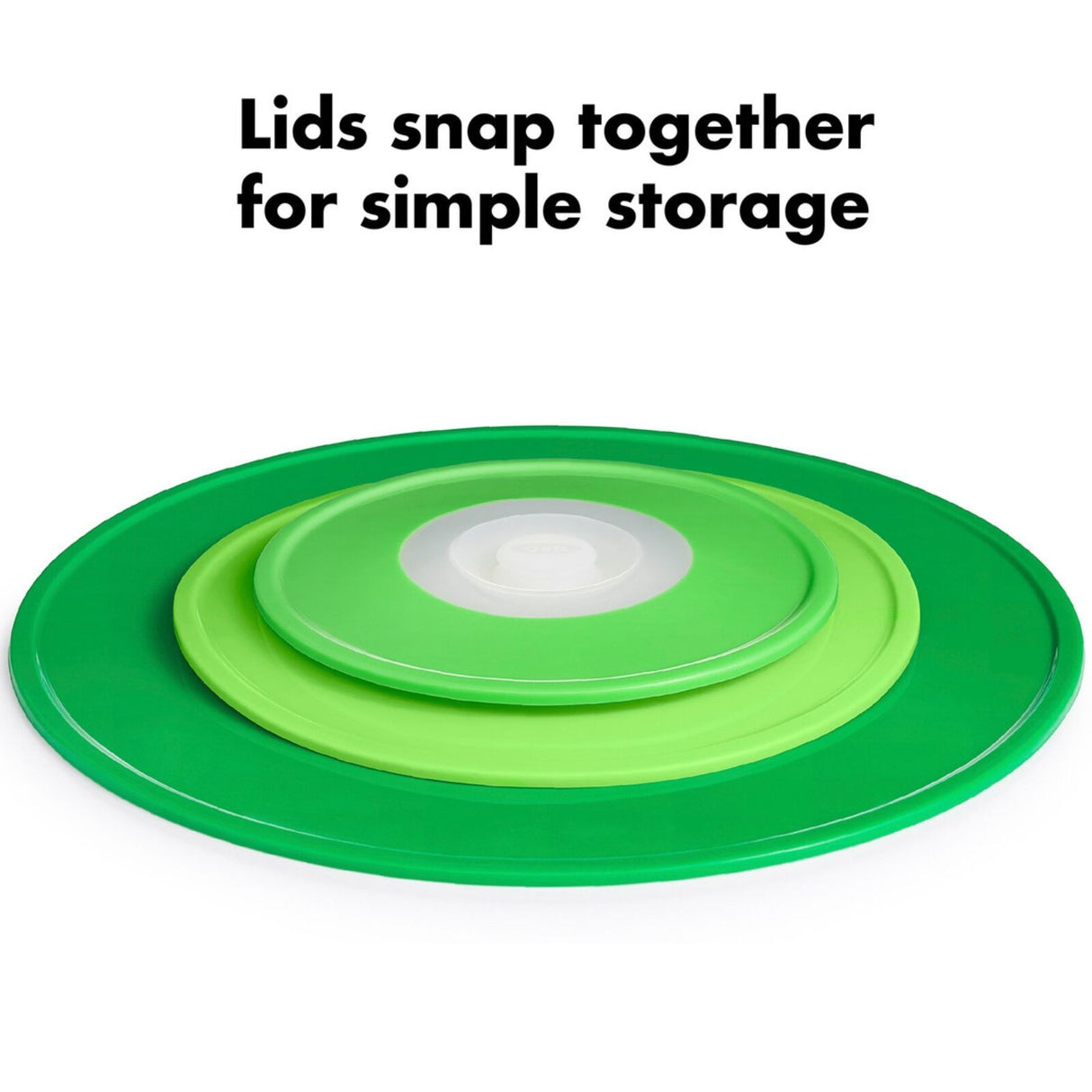 OXO Good Grips Large Reusable Silicone Lid – Airtight, Heat-Resistant Cover for Bowls, Pots & Microwaves