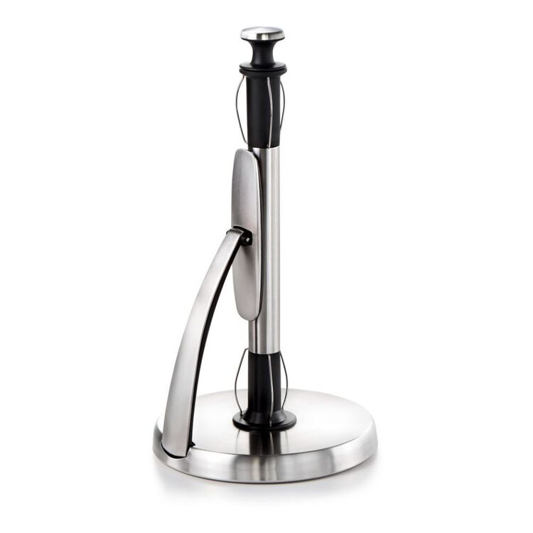 OXO Good Grips SimplyTear Paper Towel Holder, Stainless Steel