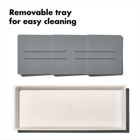 OXO GG Compact Spice Drawer Organiser Tiered Non-Slip Rack Kitchen Storage