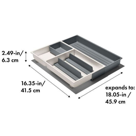 OXO GG Large Expand Kitchen Tool Drawer Organiser Adjustable Dividers Storage Cup Tray