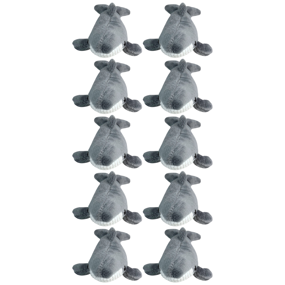 10x Bocchetta 15cm Mini Whale Plush Toy Bulk Pack (Stuffed Animal Sea Life Keyring Gift)