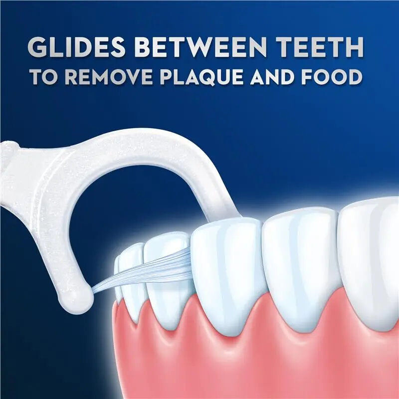 6x Oral B Floss Picks Mint Flavour 30pk Bulk Pack