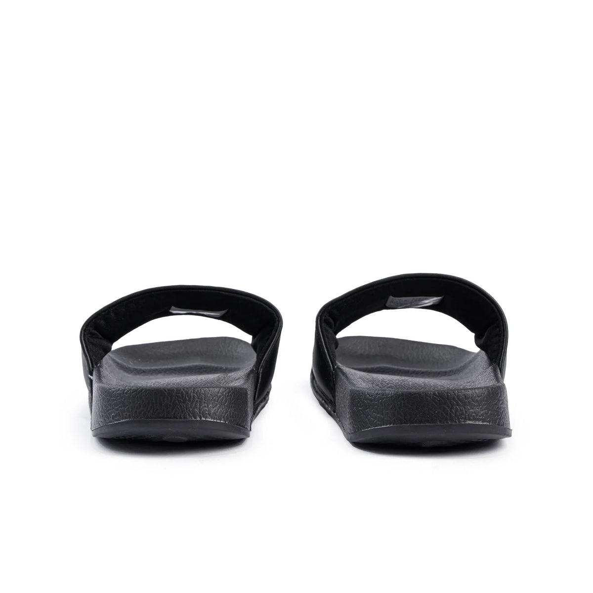 Sfida Laze Boys Slides - Black/Black (Kids Slip On Sandals)