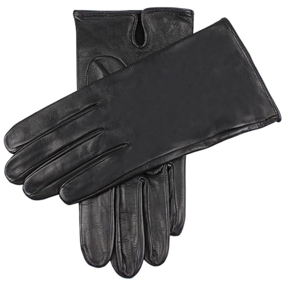 Dents Mens Unlined Leather Driving Gloves worn by Daniel Craig - Black