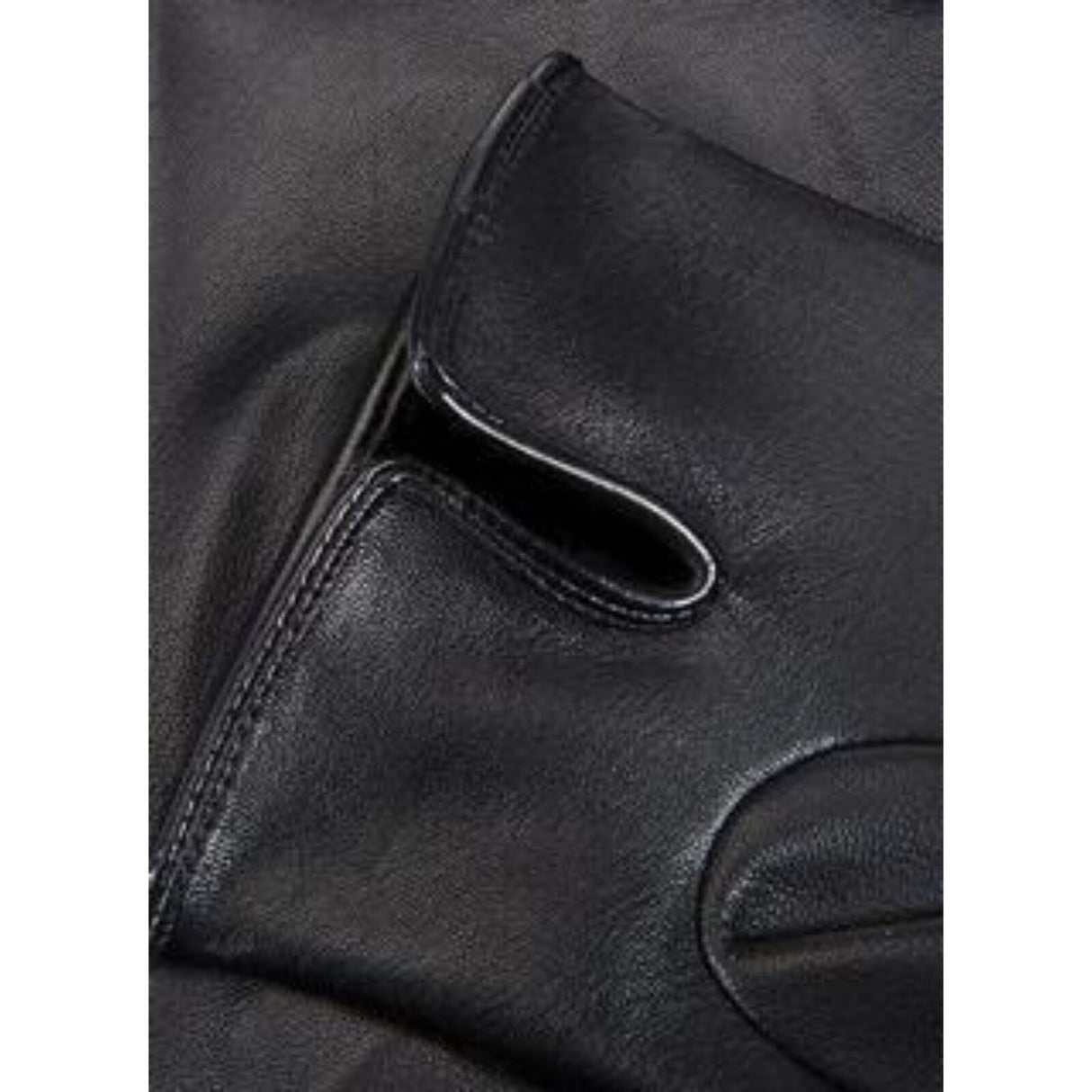 Dents Mens Unlined Leather Driving Gloves worn by Daniel Craig - Black