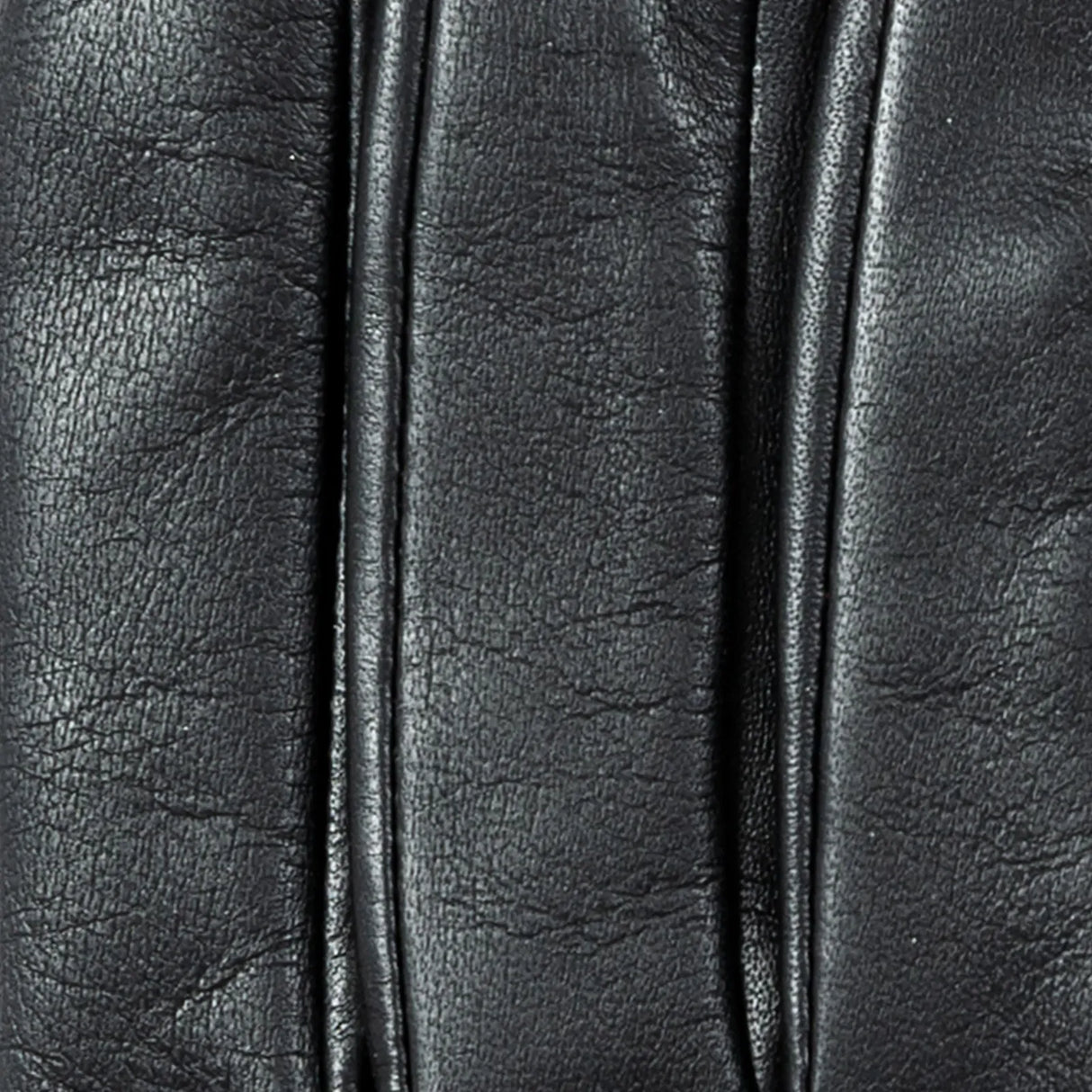 Dents Mens Classic Leather Gloves With 3-Point Stitch and 100% Cashmere Lining - Black