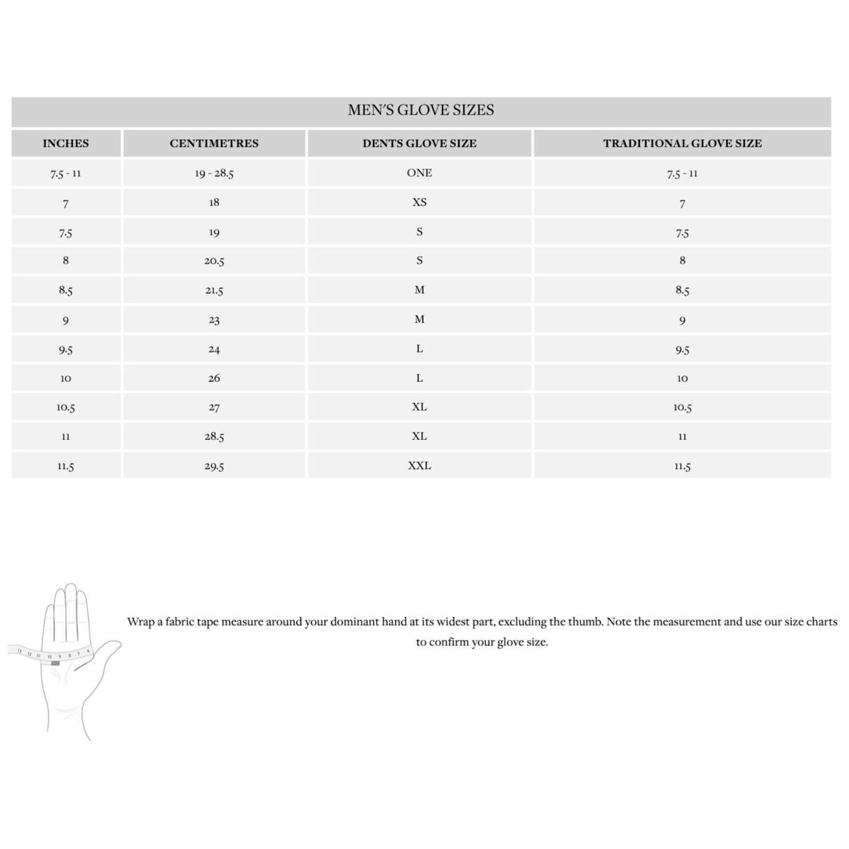 Dents Mens Touchscreen Three-Point Cashmere-Lined Leather Gloves in Black