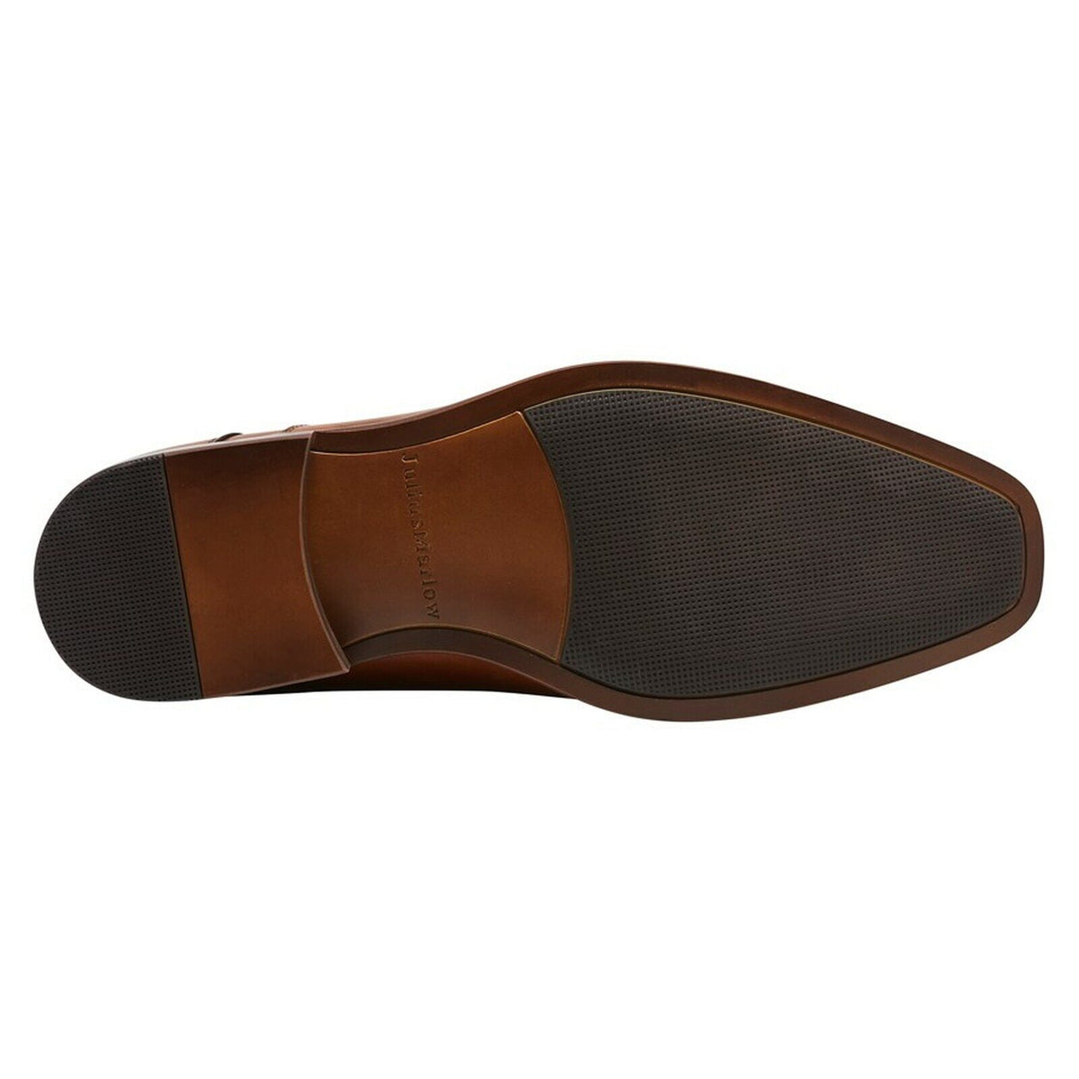 Julius Marlow Mens Keen Derby Work Leather Shoes - Cognac