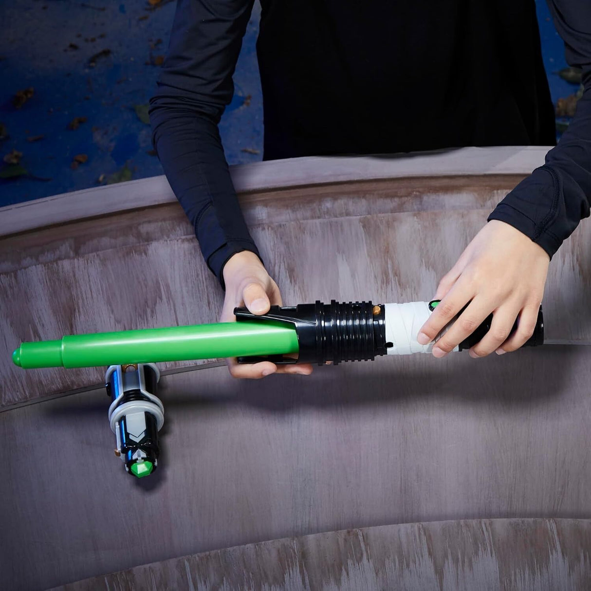 Star Wars Lightsaber Forge Luke Skywalker Green Customizable Lightsaber Toys for Kids