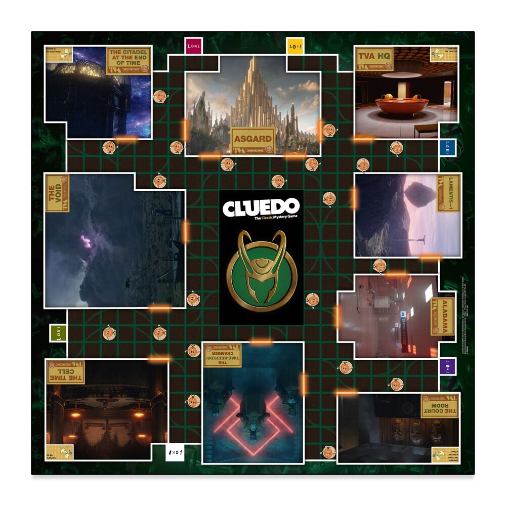 Hasbro Cluedo Loki Edition Family Board Game - Classic Mystery Game Ages 12+
