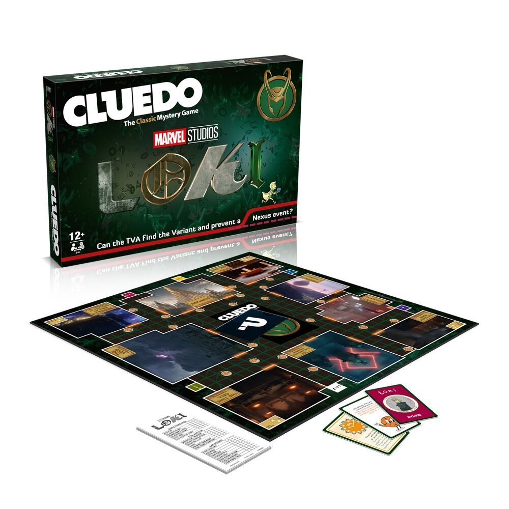 Hasbro Cluedo Loki Edition Family Board Game - Classic Mystery Game Ages 12+