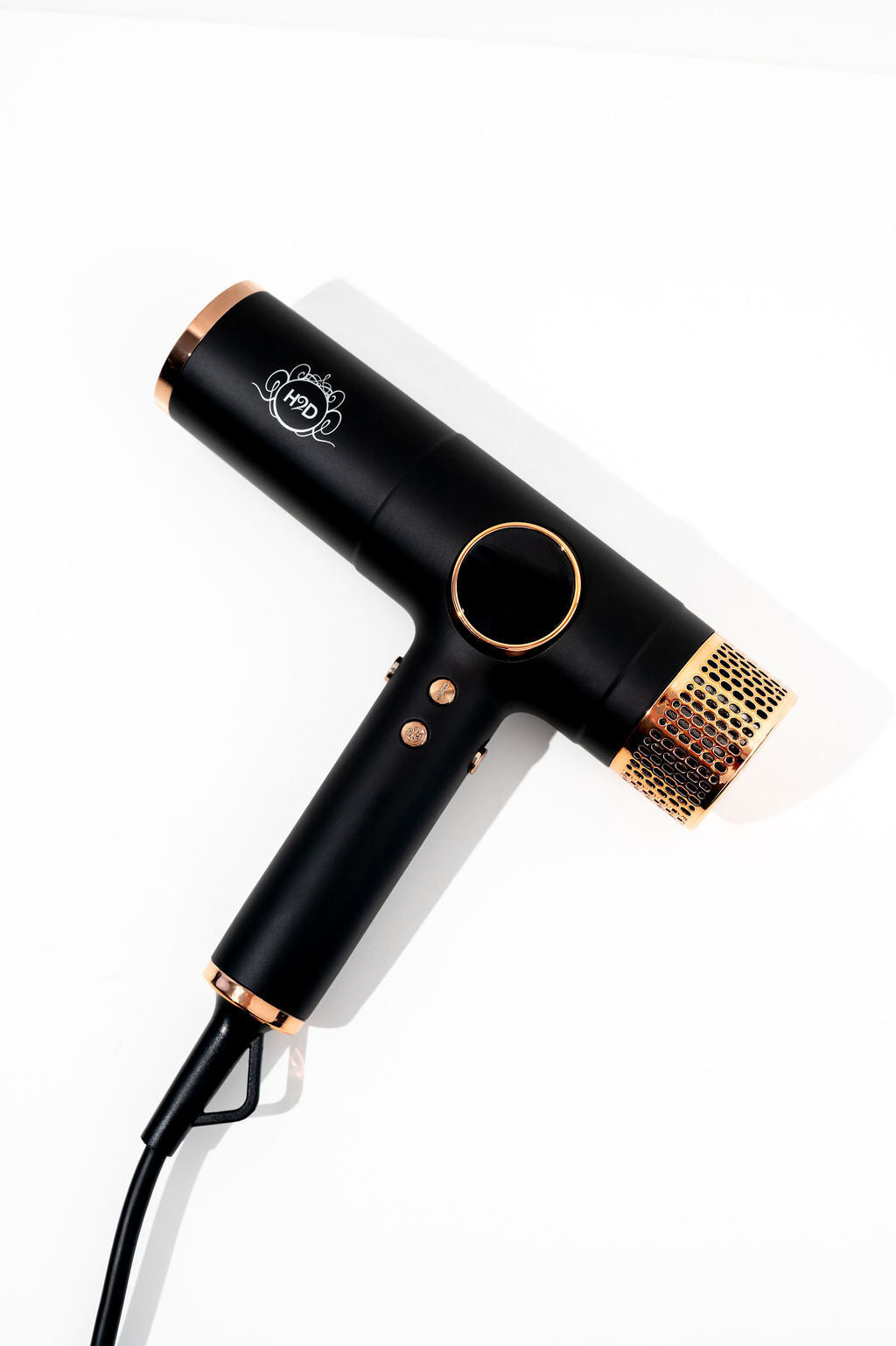 H2D Max Duo Linear Straightener & Blowdryer Combo - Matt Black/Rose Gold