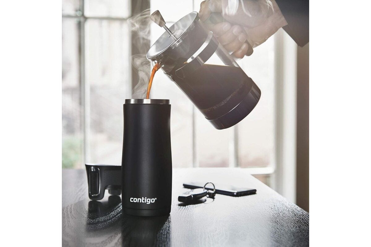 Contigo West Loop Autoseal Travel Mug 473ml Stainless Insulated - Matte Black